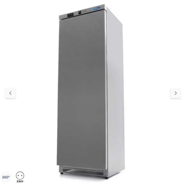  Καταψύκτης - 400L - 6 σταθερά ράφια - ανοξείδωτος χάλυβας